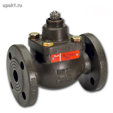 Просмотр фото... Регулирующий клапан двухходовой VB 2, Ду 40, (Kvs=25 м3/ч), фланцевый, чугун, Тмакс=150°С, Ру 25