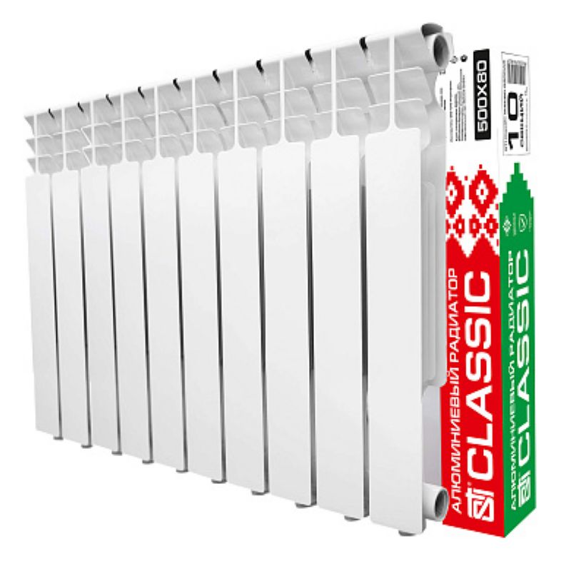 Просмотр фото... Алюминиевый радиатор STI Classic 500/80 (S500A6) 10 сек.(144вт/сек) Беларусь