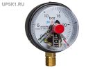 Подробнее... Манометр ЭКОМЕРА МД02(Э)-100мм 0..25бар G1/2