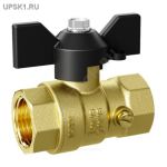 Подробнее... Кран для манометра шаровой латунь Pride Ду 15 Ру16 ВР G1/2