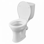 Подробнее... Унитаз-компакт Santeri PRO белый (арматура и сиденье, косой выпуск)